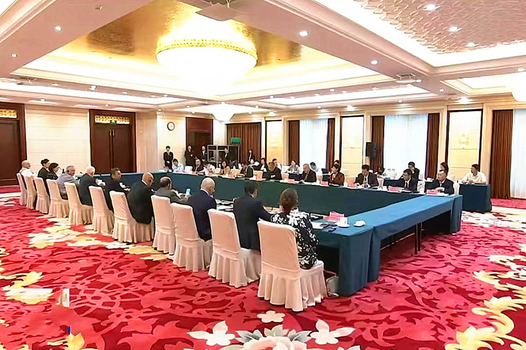 于胜涛出席澳大利亚国际采购商代表团座谈会